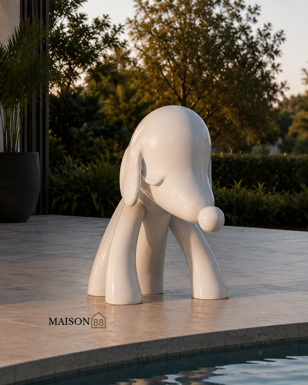 Dog & Cat Sculpture Set