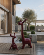 Deer Sculpture Set