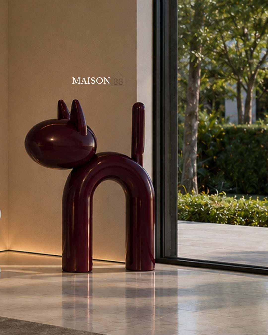Dog & Cat Sculpture Set