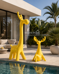 Deer Sculpture Set