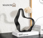 Boho black vase