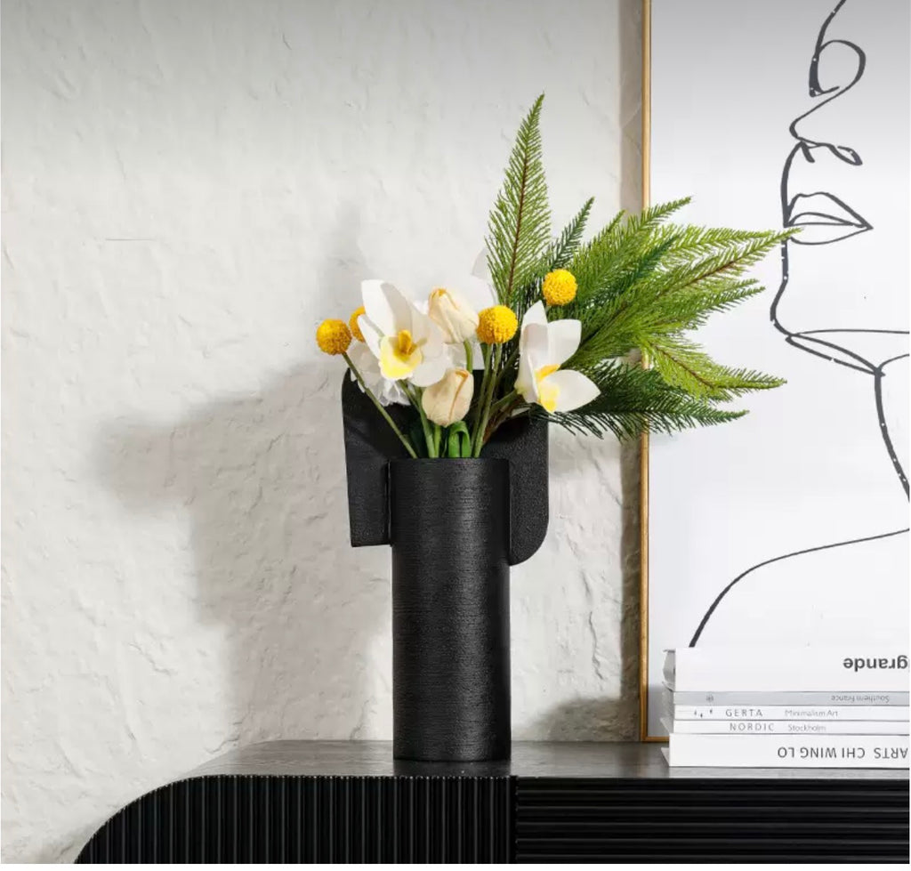 Black Vase Boho