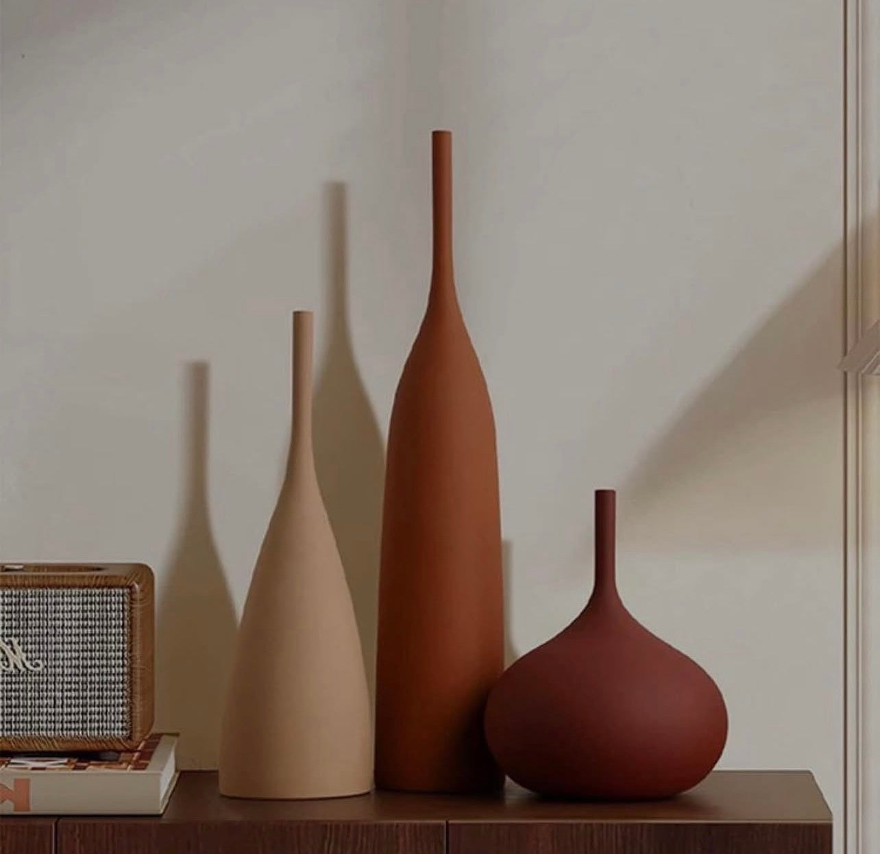 Pottery vases