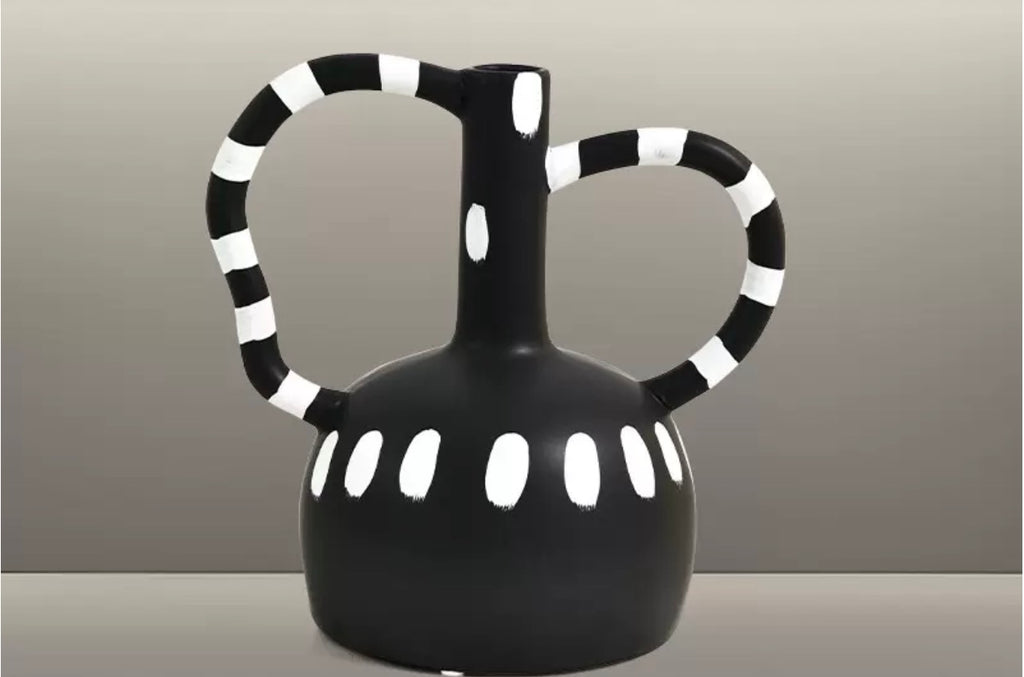 Retouching boho vase set of 2