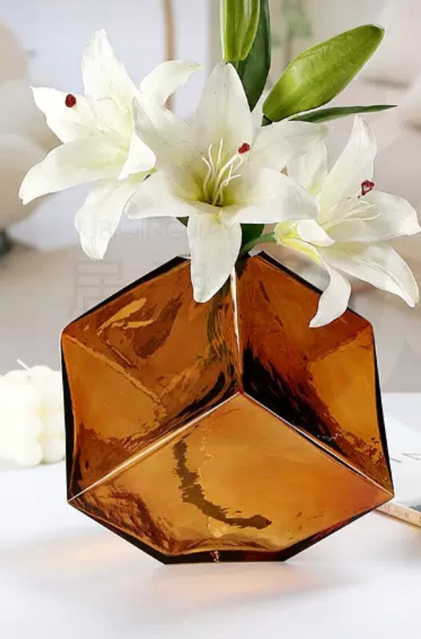 Cube vase set of 2