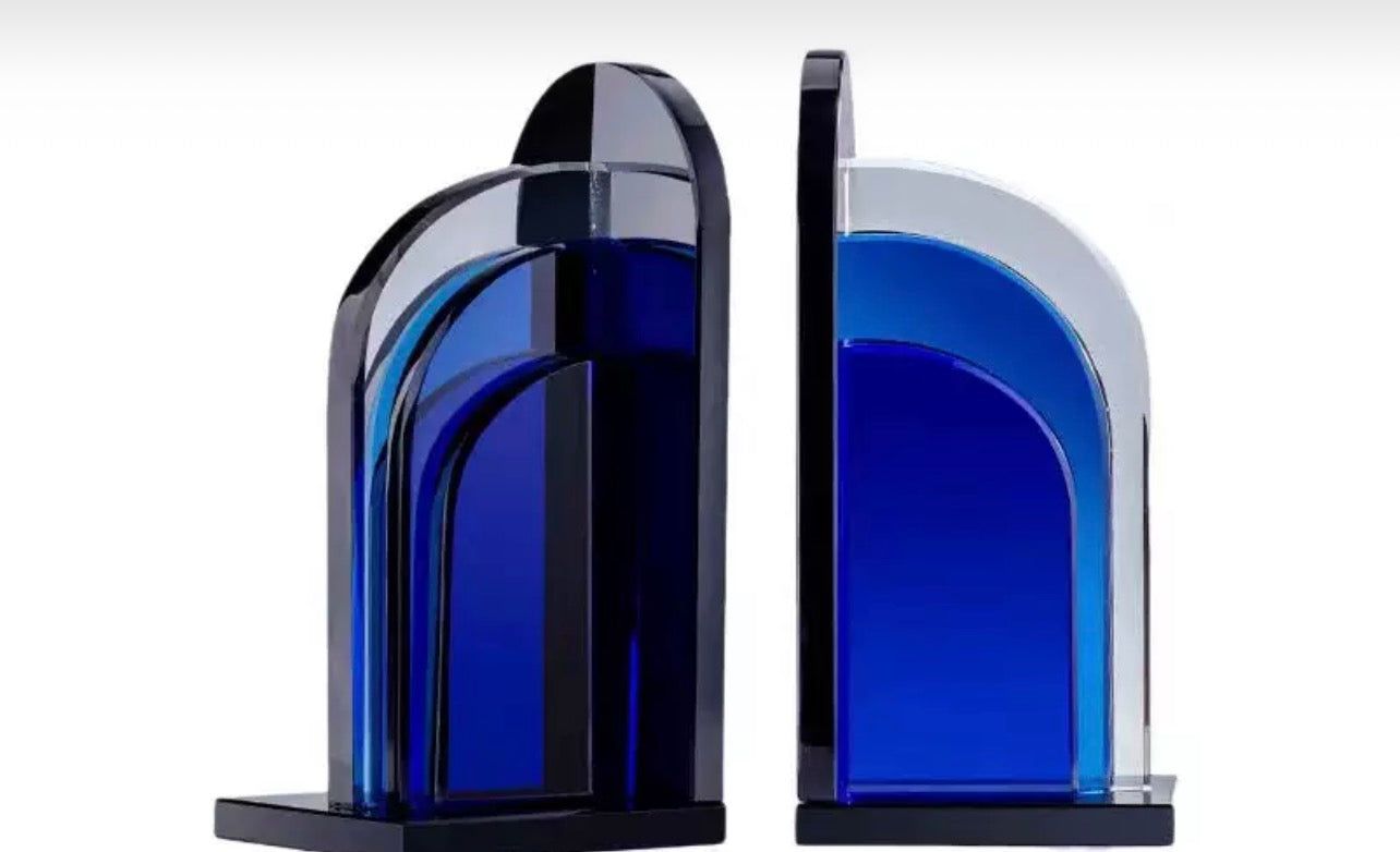 Blue transparent