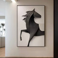 Wall art hourse black&white