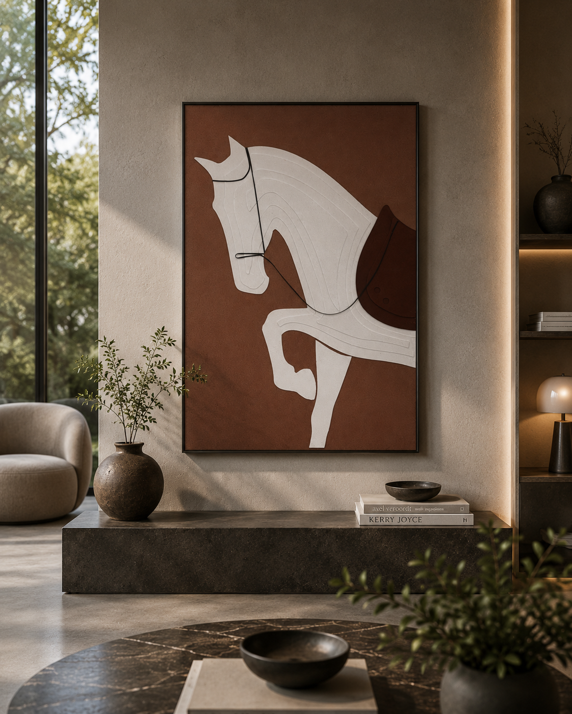 Hourse wall art