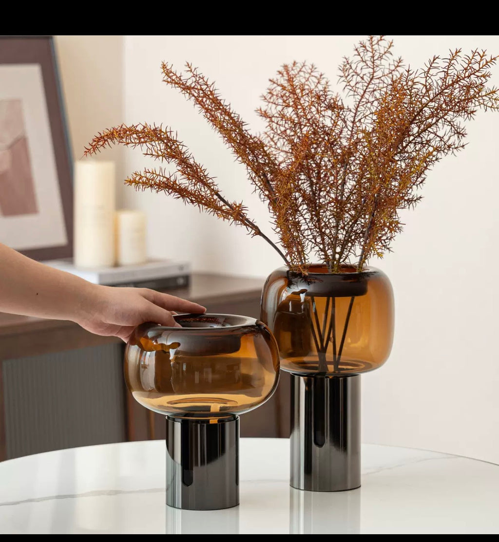 Vase with Nickel Base